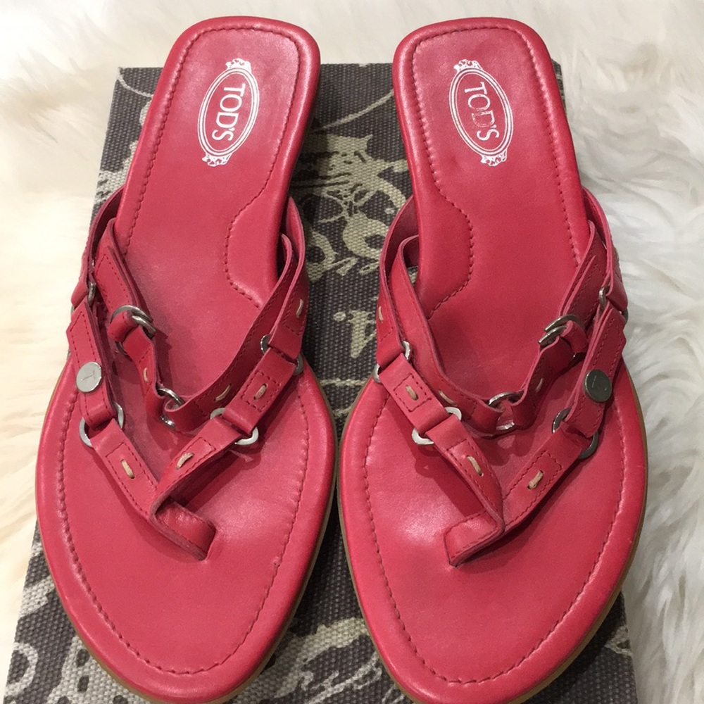 Authentic Tod Sandals Size38 - image 1